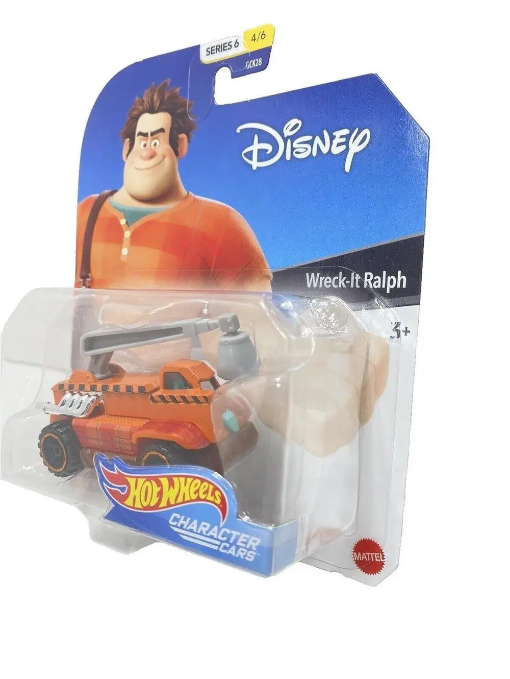 Hot Wheels Disney Series 6 Character Cars Wreck-It Ralph Collectible Toy